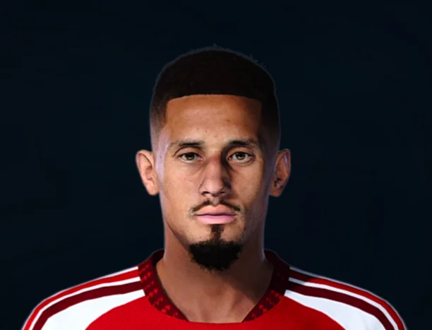 William Saliba face preview